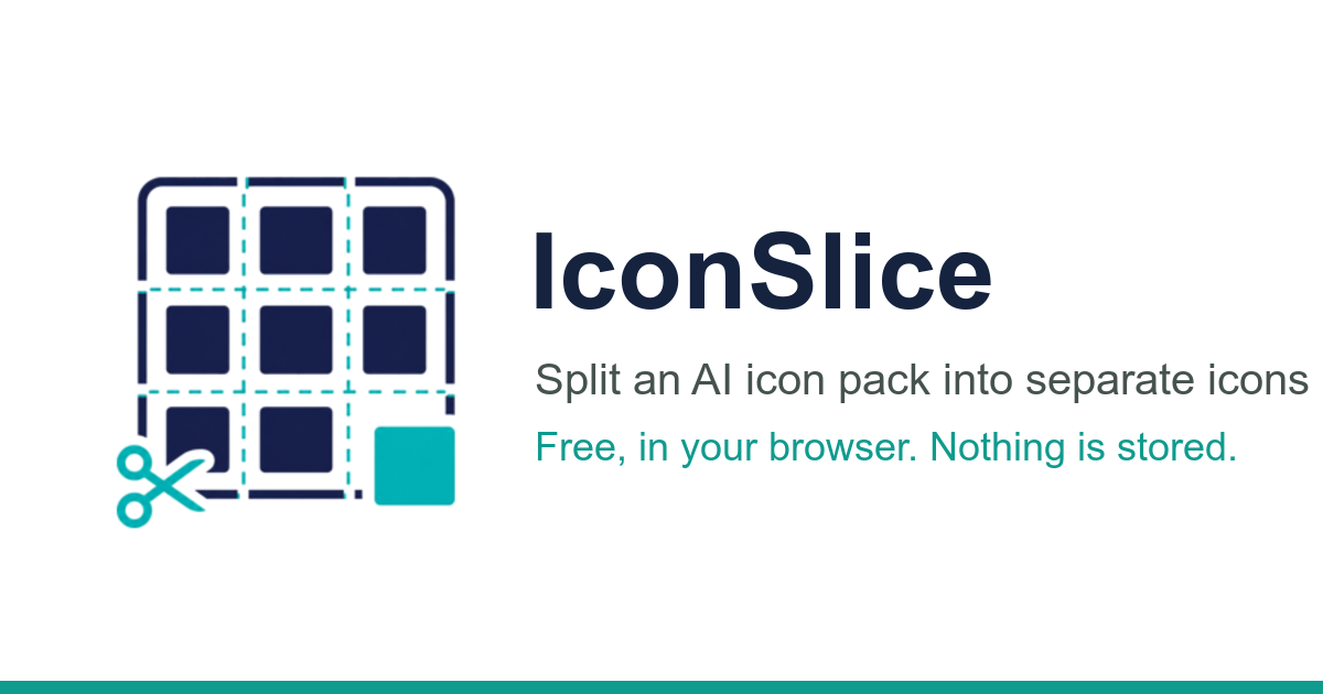 Sprite Sheet Cutter · IconSlice